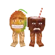 Coco and Mango